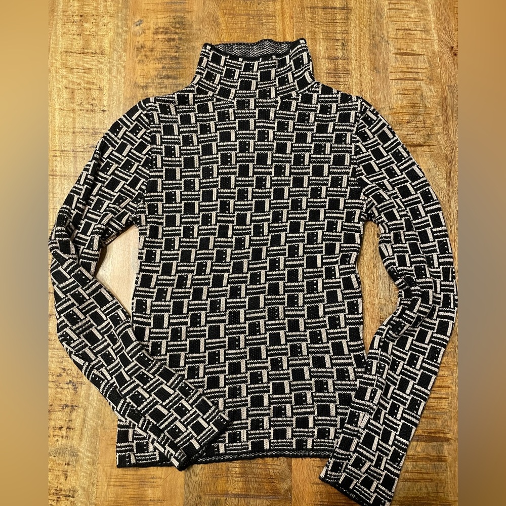 VICI mock neck Tate sweater